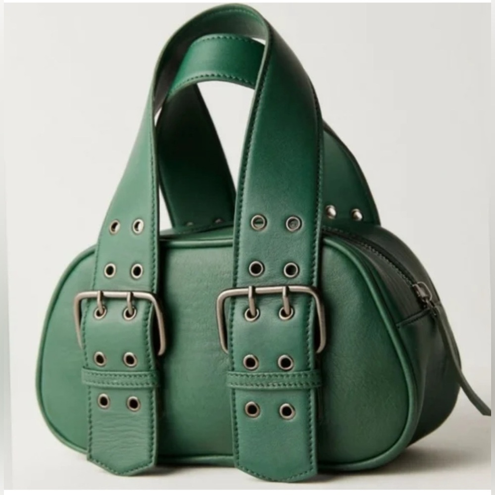 Free People Green Hand Bag